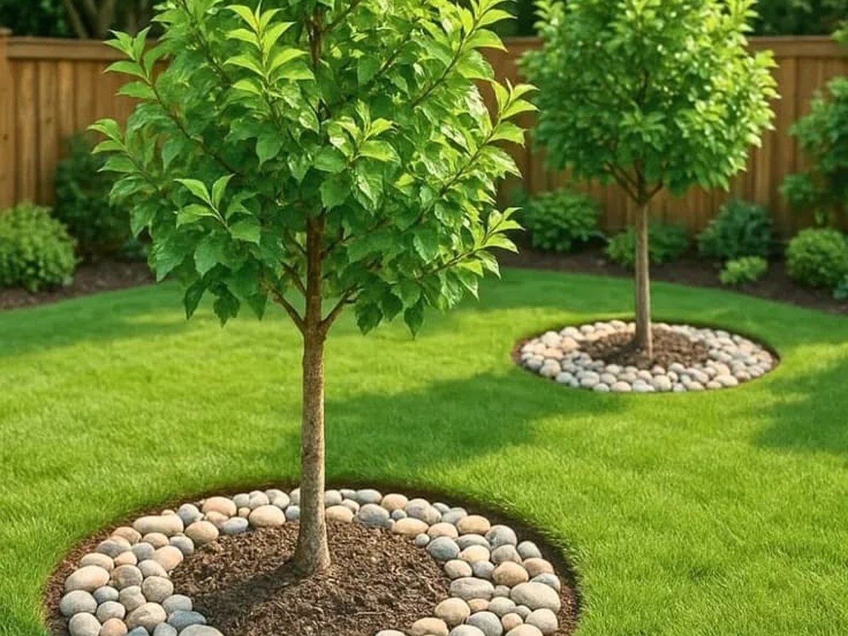 Softscape lawn and garden installation